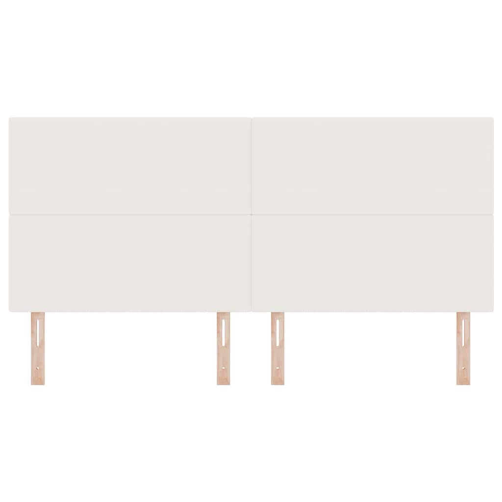 Hoofdbord Crème 200 cm Katoen Stof is nu te koop bij PeponiXL, paradijselijk wonen!