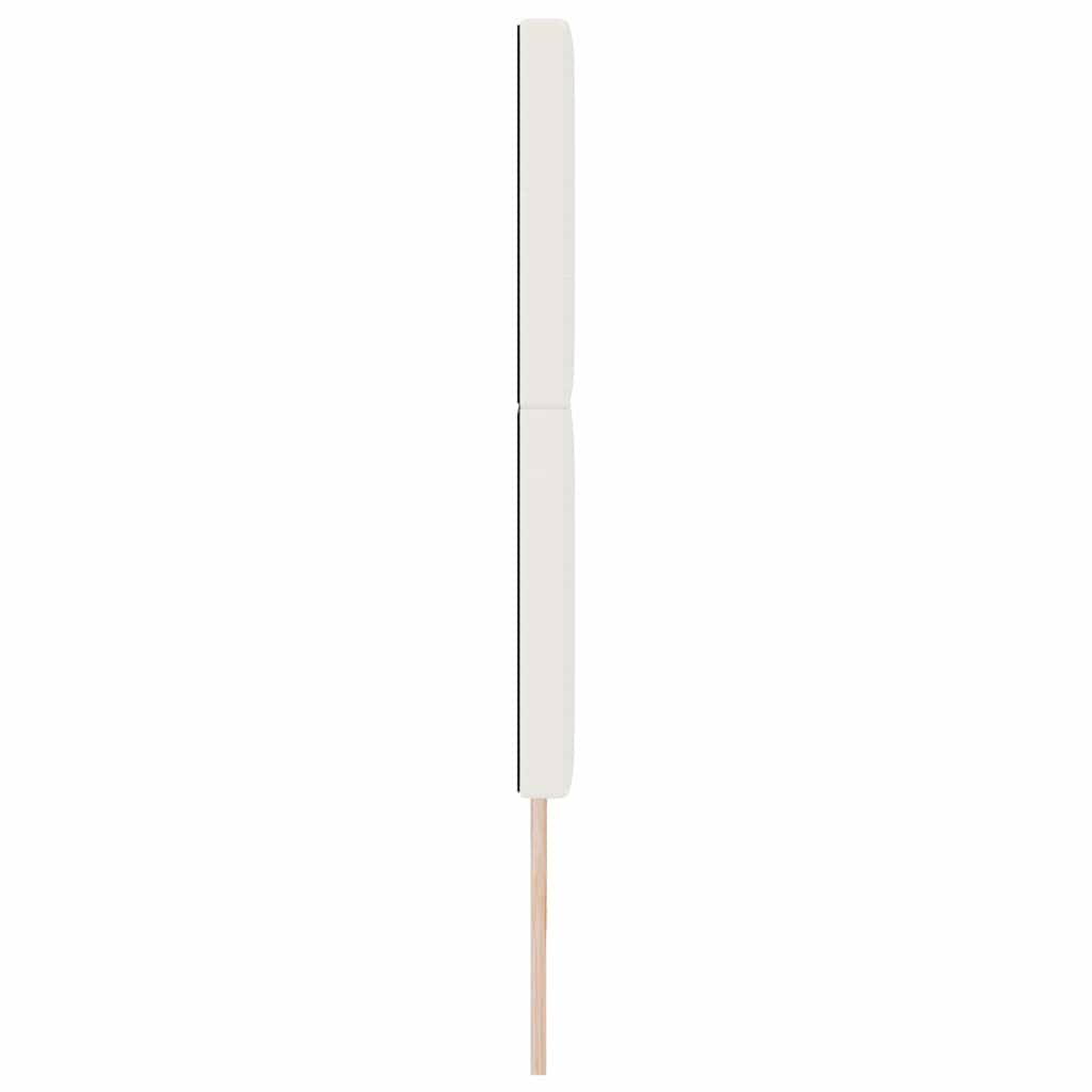 Hoofdbord Crème 200 cm Katoen Stof is nu te koop bij PeponiXL, paradijselijk wonen!
