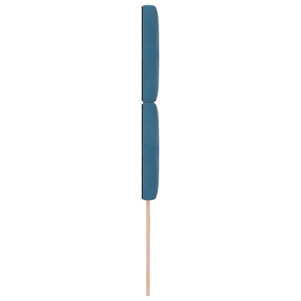 Hoofdbord Donkerblauw 90 cm Fluweel is nu te koop bij PeponiXL, paradijselijk wonen!