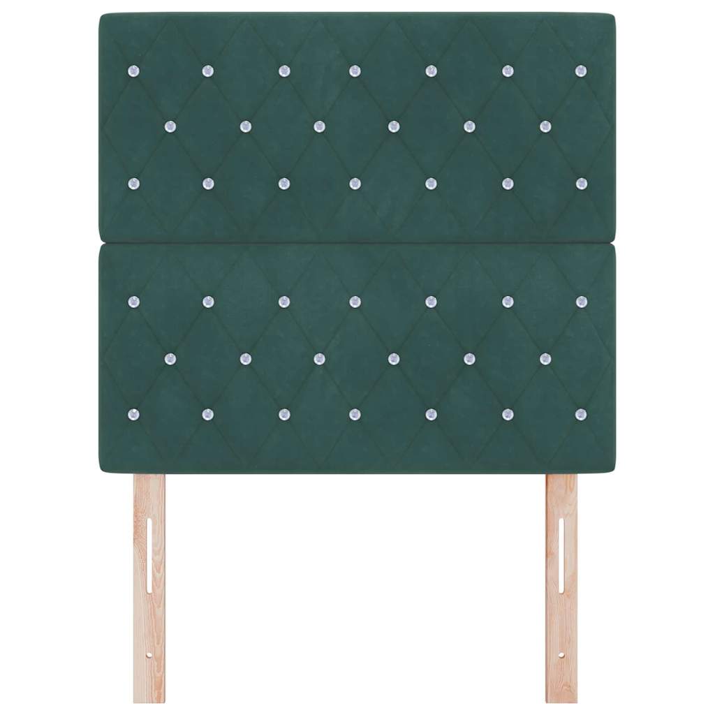 Hoofdbord Lichtgroen Grijs 100 cm Fluweel is nu te koop bij PeponiXL, paradijselijk wonen!