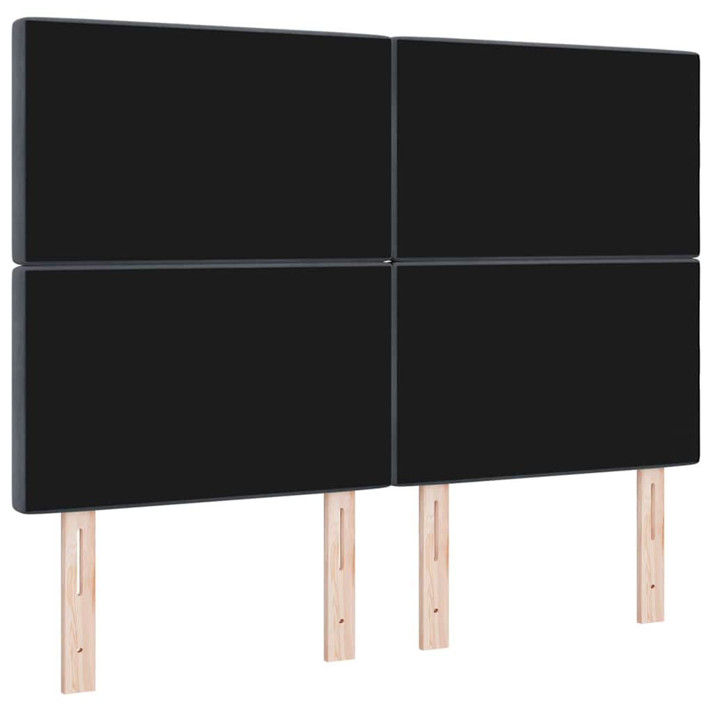 Hoofdbord Donkergrijs 160 cm Fluweel is nu te koop bij PeponiXL, paradijselijk wonen!