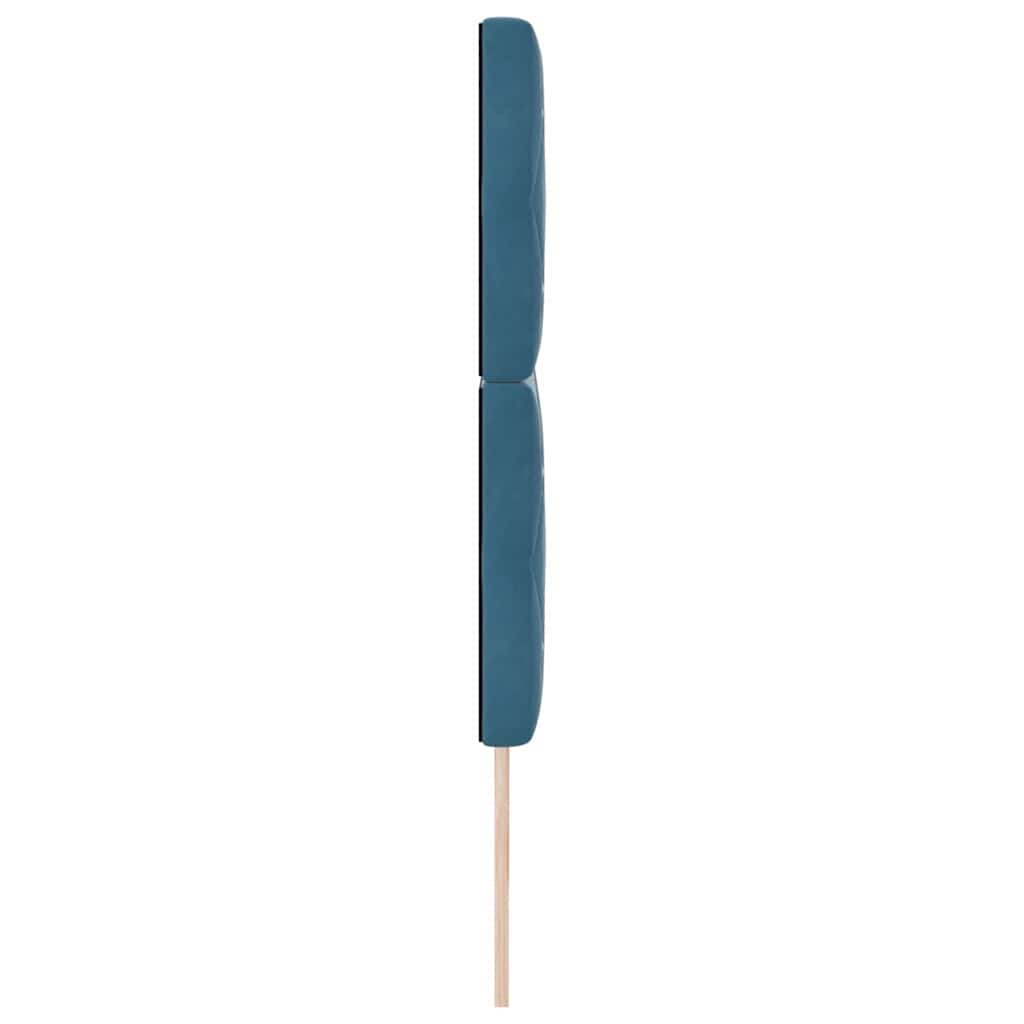 Hoofdbord Donkerblauw 180 cm Fluweel is nu te koop bij PeponiXL, paradijselijk wonen!