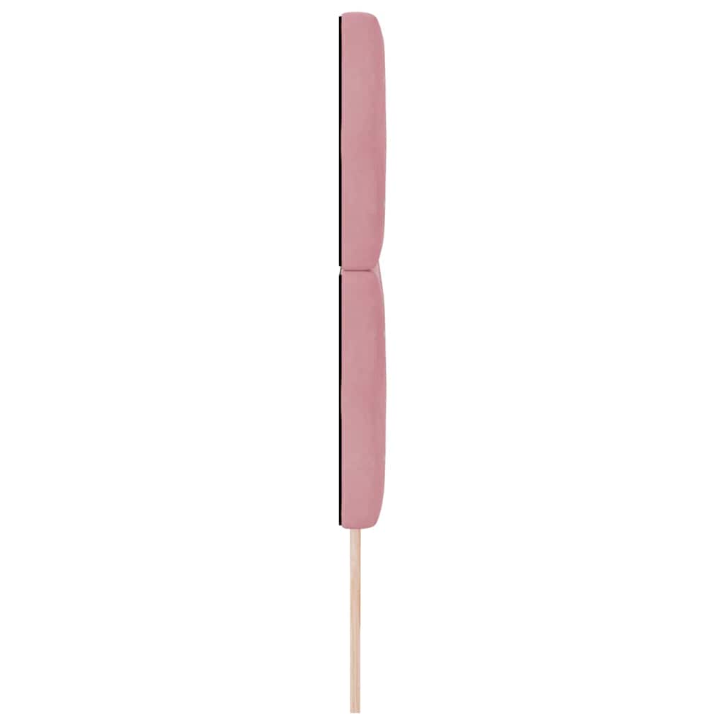 Hoofdbord Roze 180 cm Fluweel is nu te koop bij PeponiXL, paradijselijk wonen!