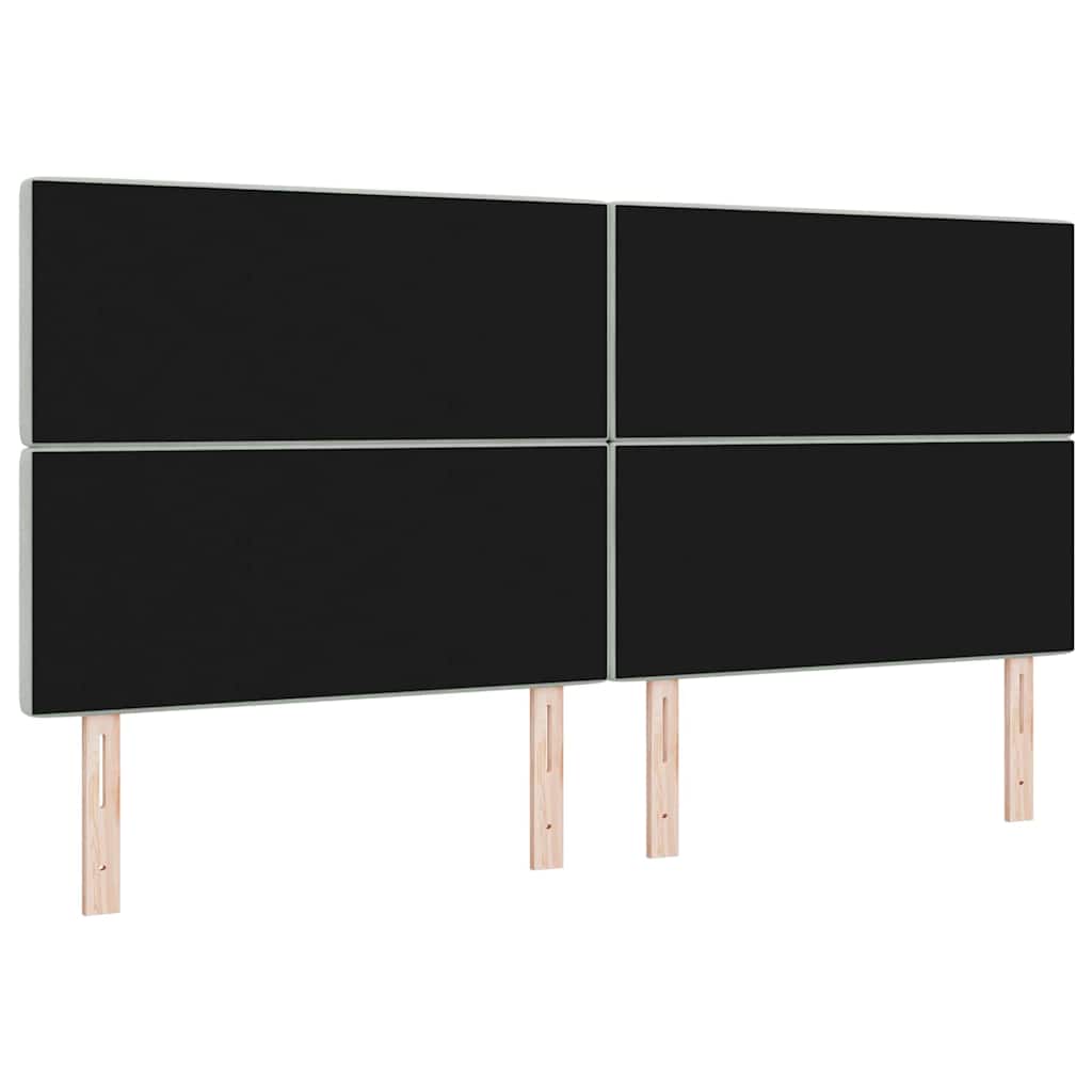 Hoofdbord Lichtgrijs 200 cm Fluweel is nu te koop bij PeponiXL, paradijselijk wonen!