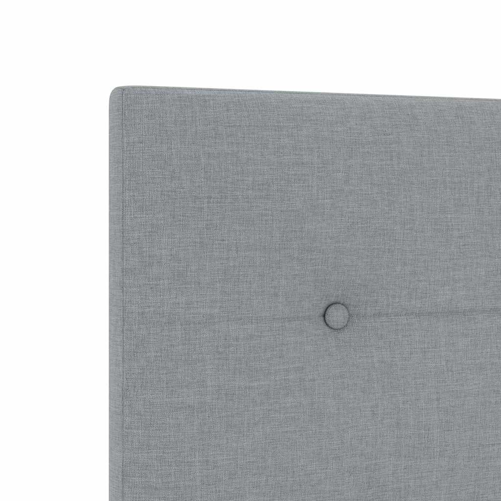 in hoogte verstelbaar hoofdbord Lichtgrijs 90 cm Stof is nu te koop bij PeponiXL, paradijselijk wonen!