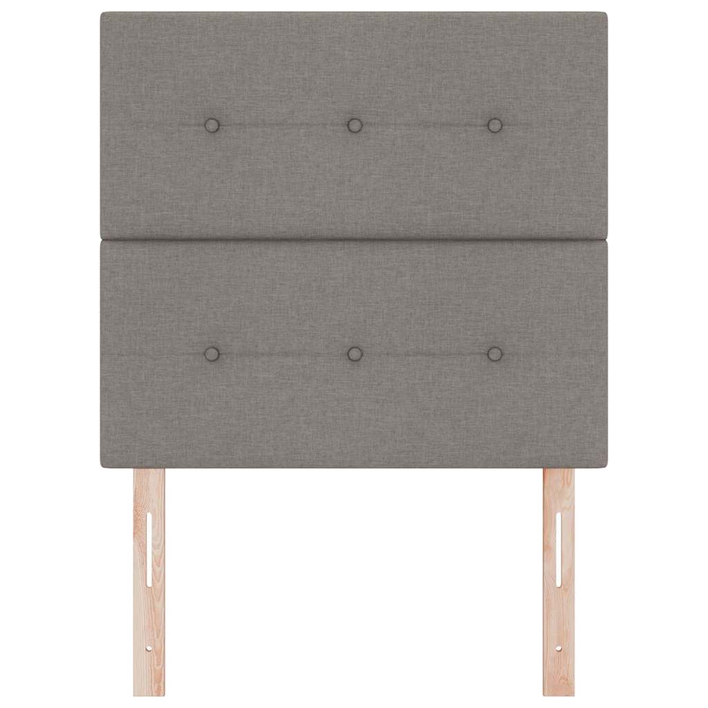 in hoogte verstelbaar hoofdbord met hoofdeinde Taupe 90 cm Stof is nu te koop bij PeponiXL, paradijselijk wonen!