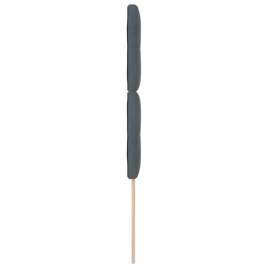 Hoofdbord Donkergrijs 90 cm Fluweel is nu te koop bij PeponiXL, paradijselijk wonen!