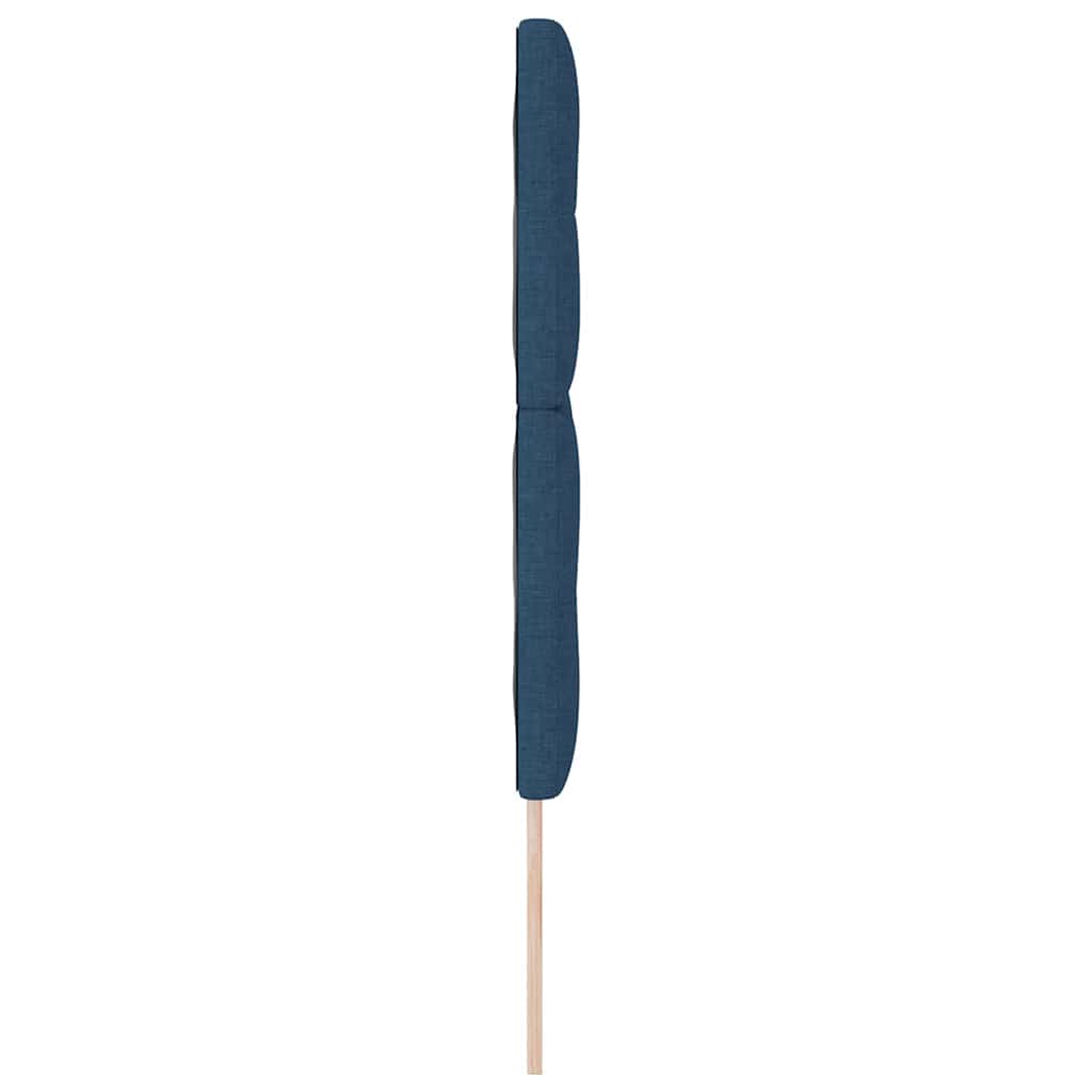 in hoogte verstelbaar hoofdbord Blauw 160 cm Stof is nu te koop bij PeponiXL, paradijselijk wonen!