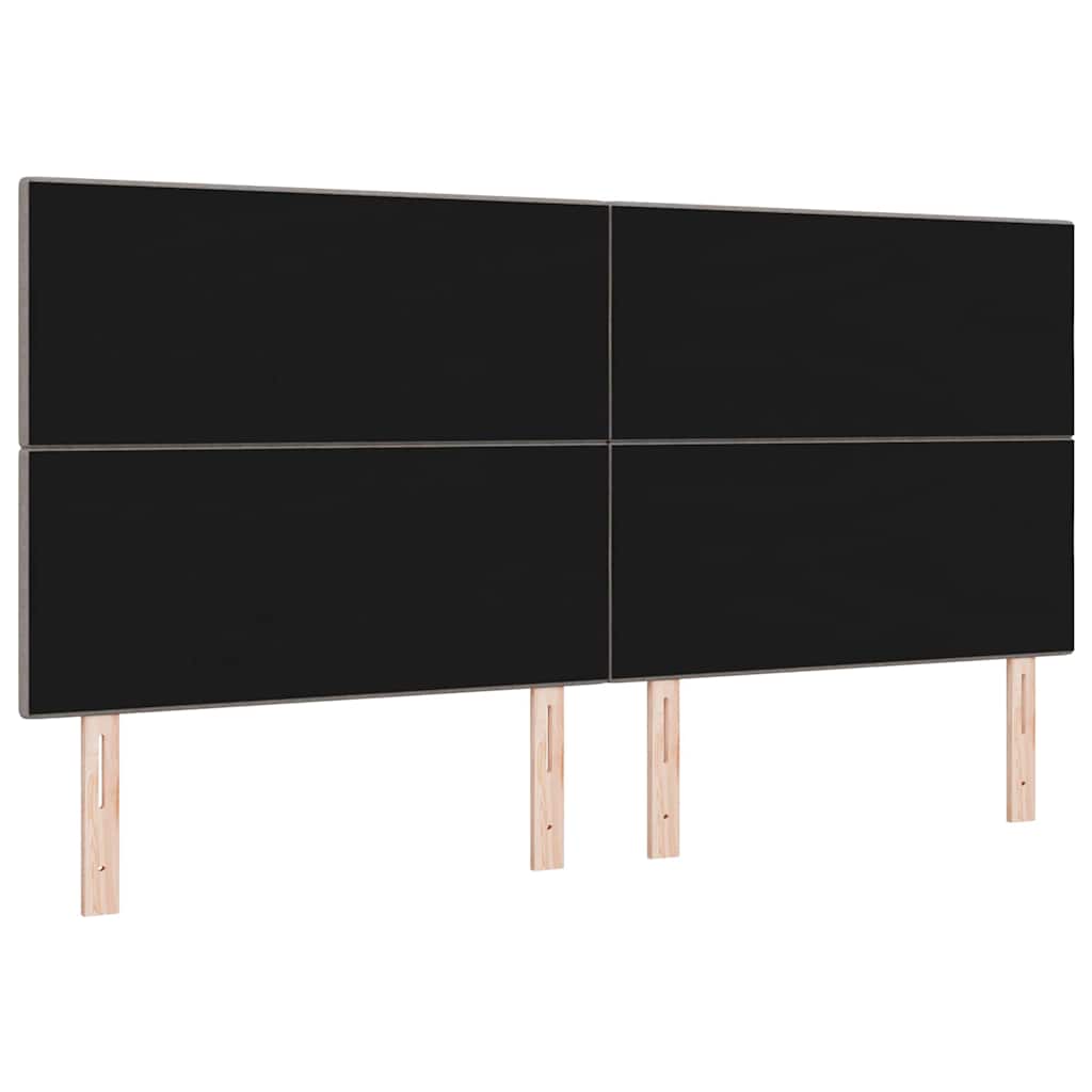 in hoogte verstelbaar hoofdbord Taupe 200 cm Stof is nu te koop bij PeponiXL, paradijselijk wonen!