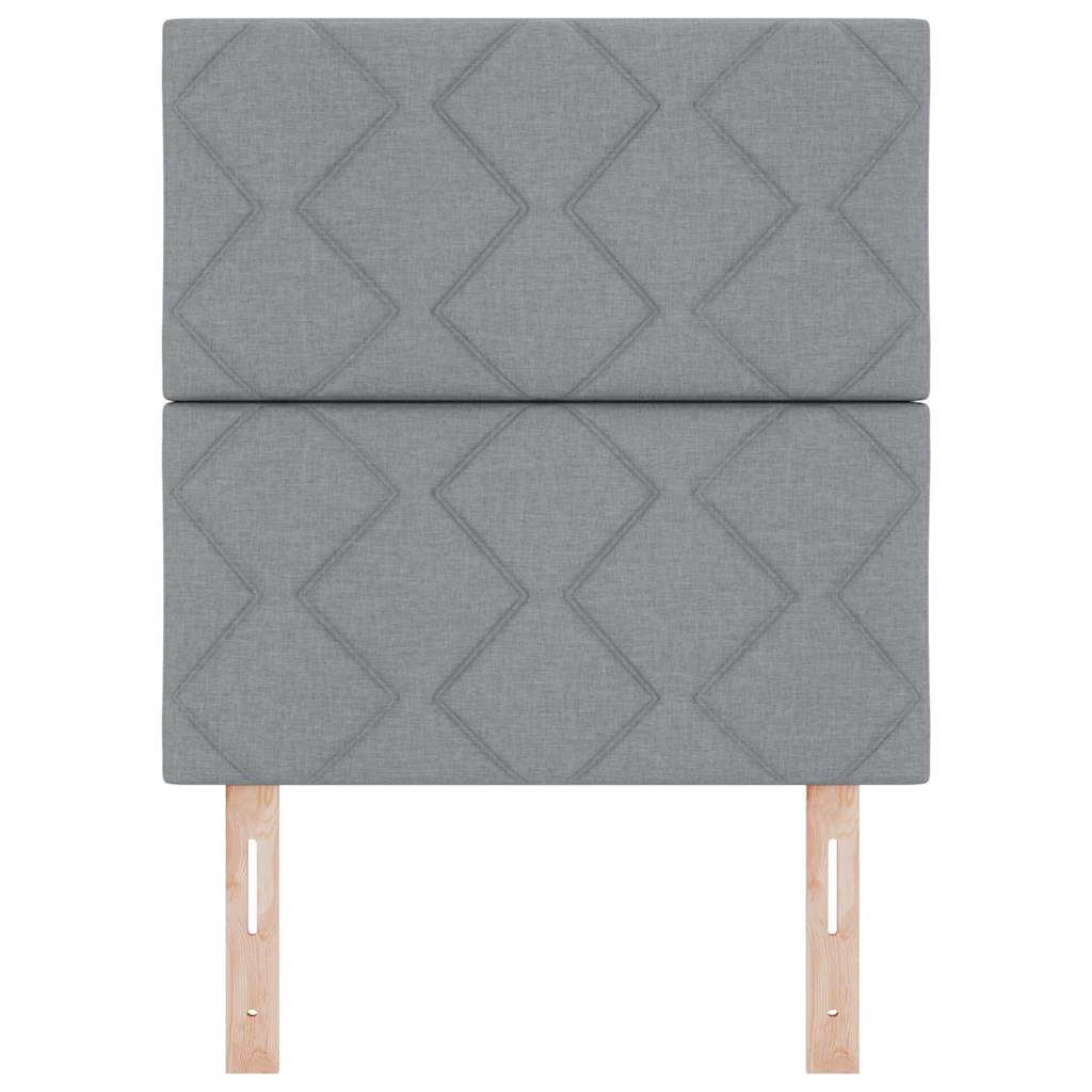 Hoofdbord Lichtgrijs 80 cm Stof is nu te koop bij PeponiXL, paradijselijk wonen!