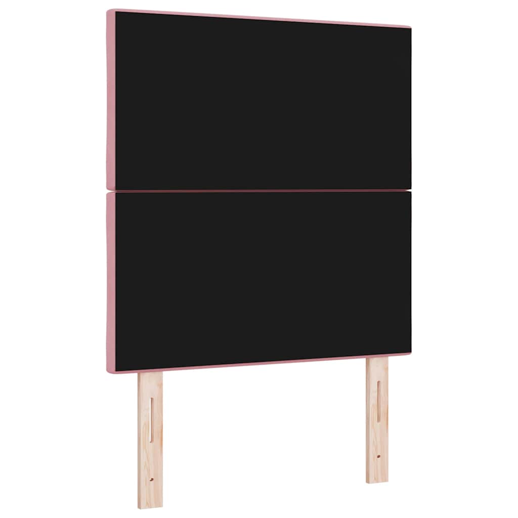 Hoofdbord Roze 80 cm Fluweel is nu te koop bij PeponiXL, paradijselijk wonen!