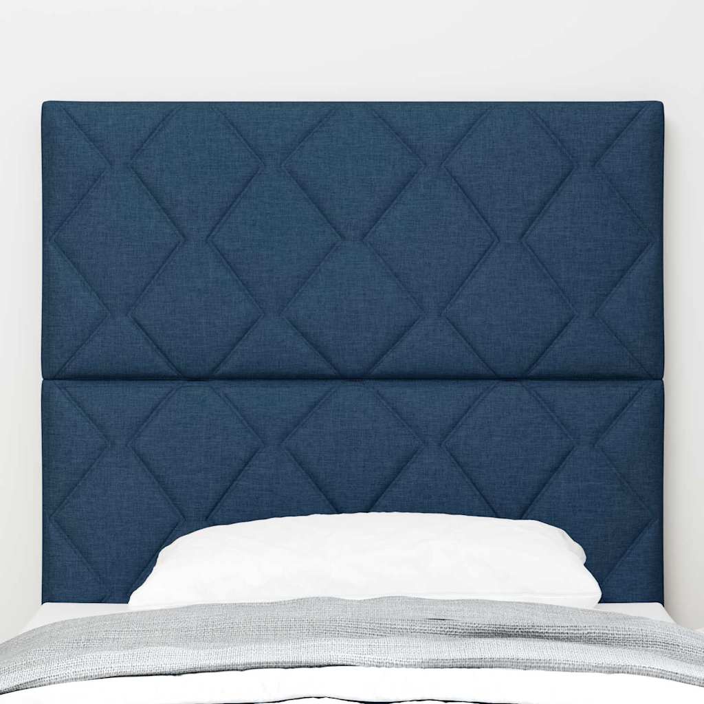 Hoofdbord Blauw 100 cm Stof is nu te koop bij PeponiXL, paradijselijk wonen!