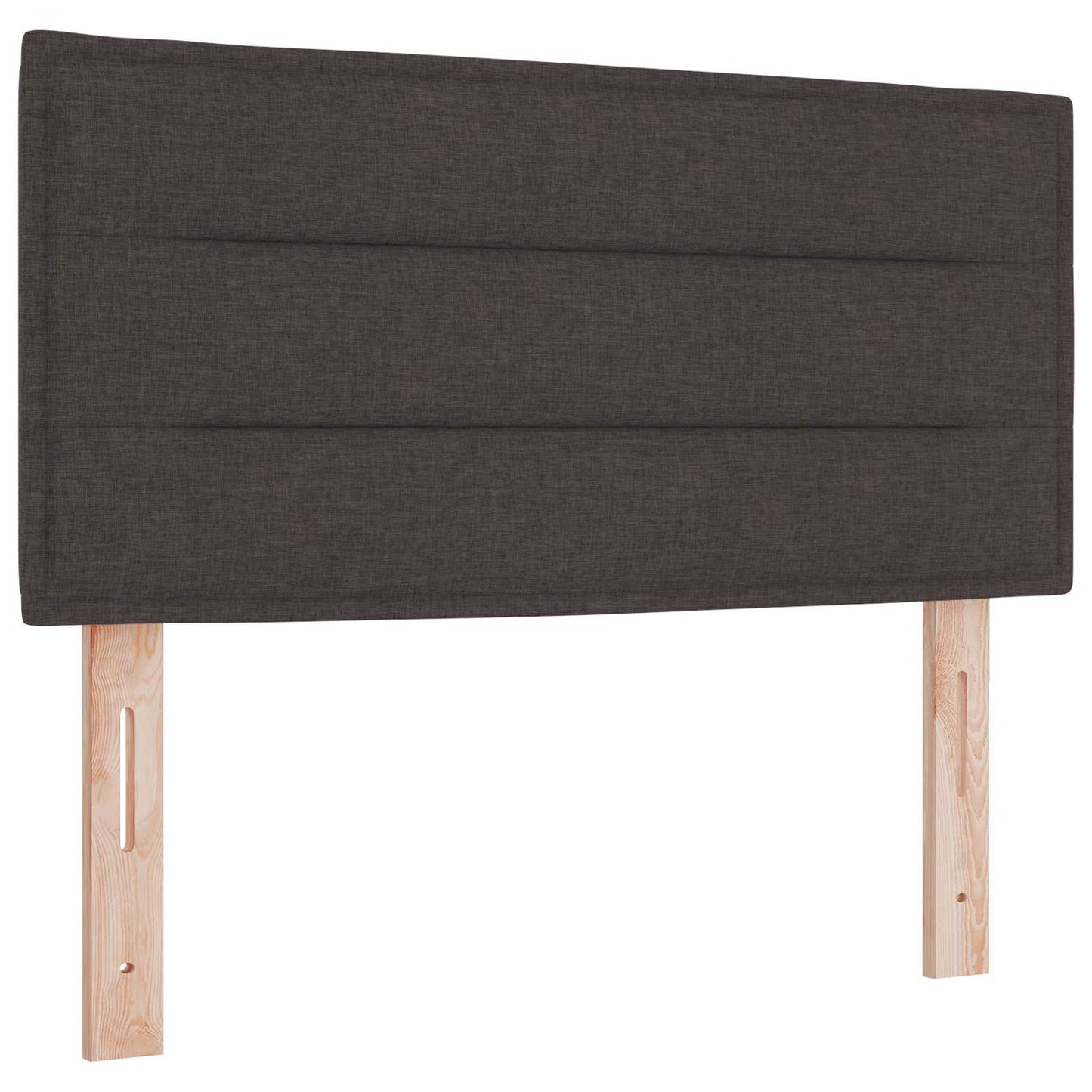 LED Hoofdbord met LED-stripverlichting Donkerbruin 80 cm Stof is nu te koop bij PeponiXL, paradijselijk wonen!