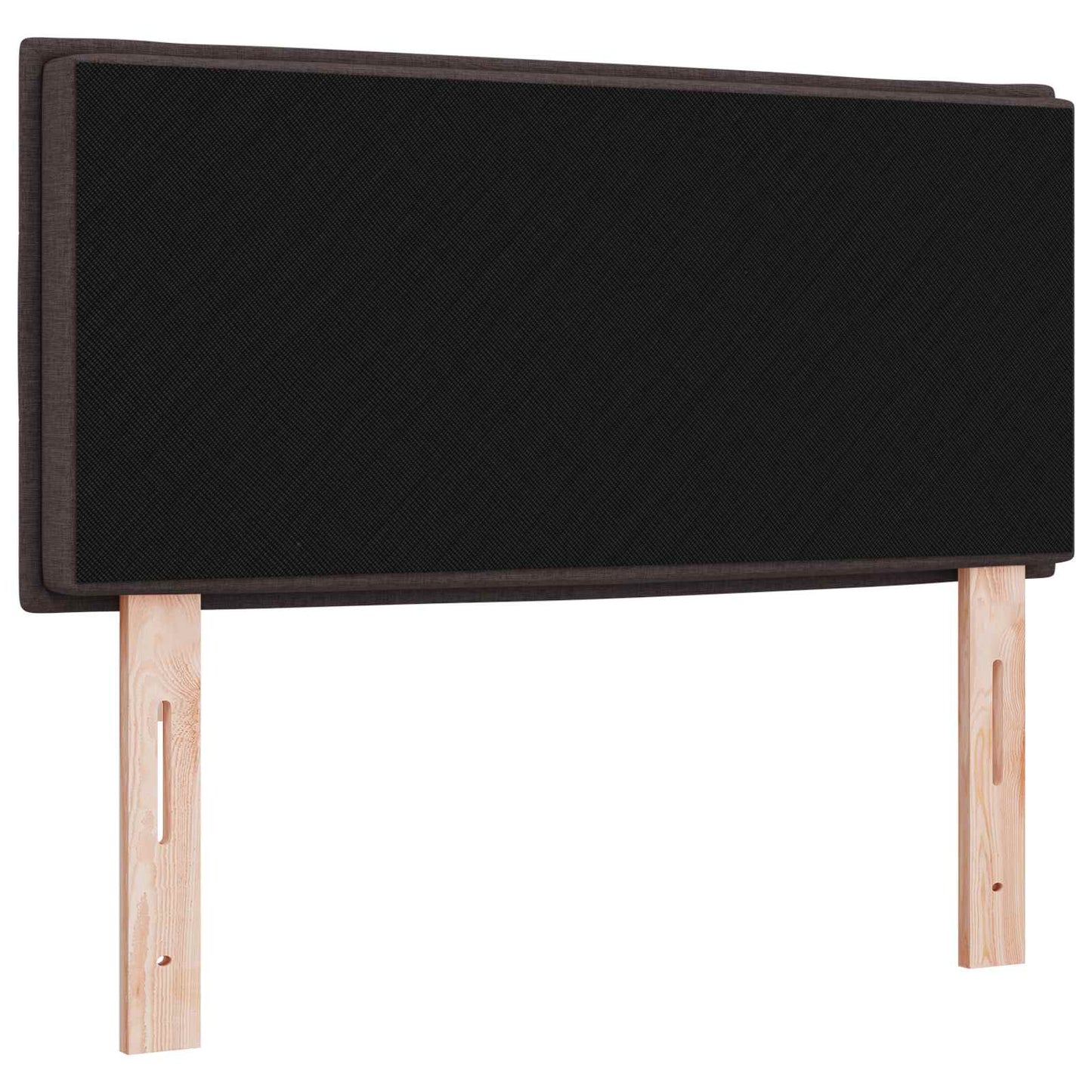 LED Hoofdbord met LED-stripverlichting Donkerbruin 80 cm Stof is nu te koop bij PeponiXL, paradijselijk wonen!