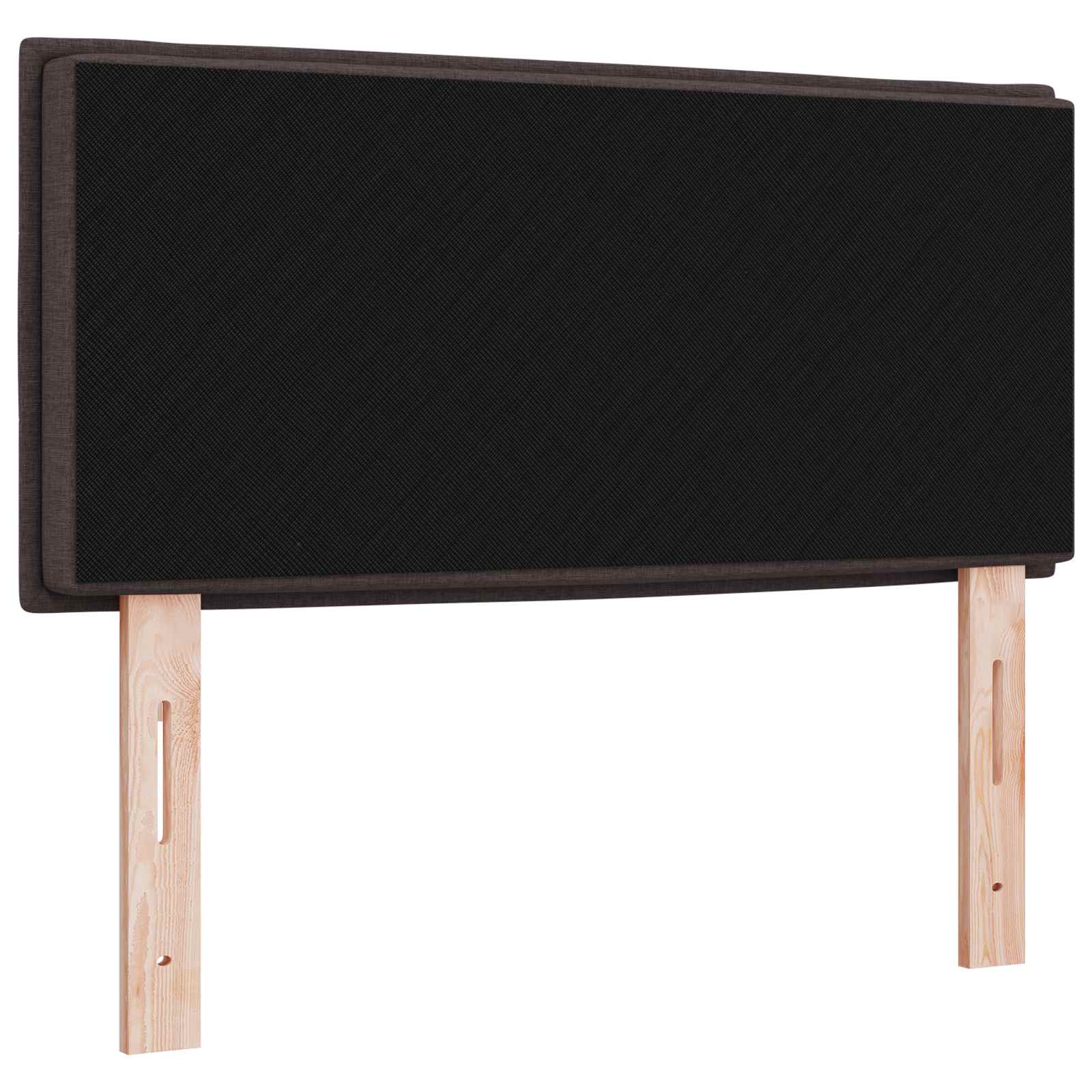 LED Hoofdbord met LED-stripverlichting Donkerbruin 80 cm Stof is nu te koop bij PeponiXL, paradijselijk wonen!