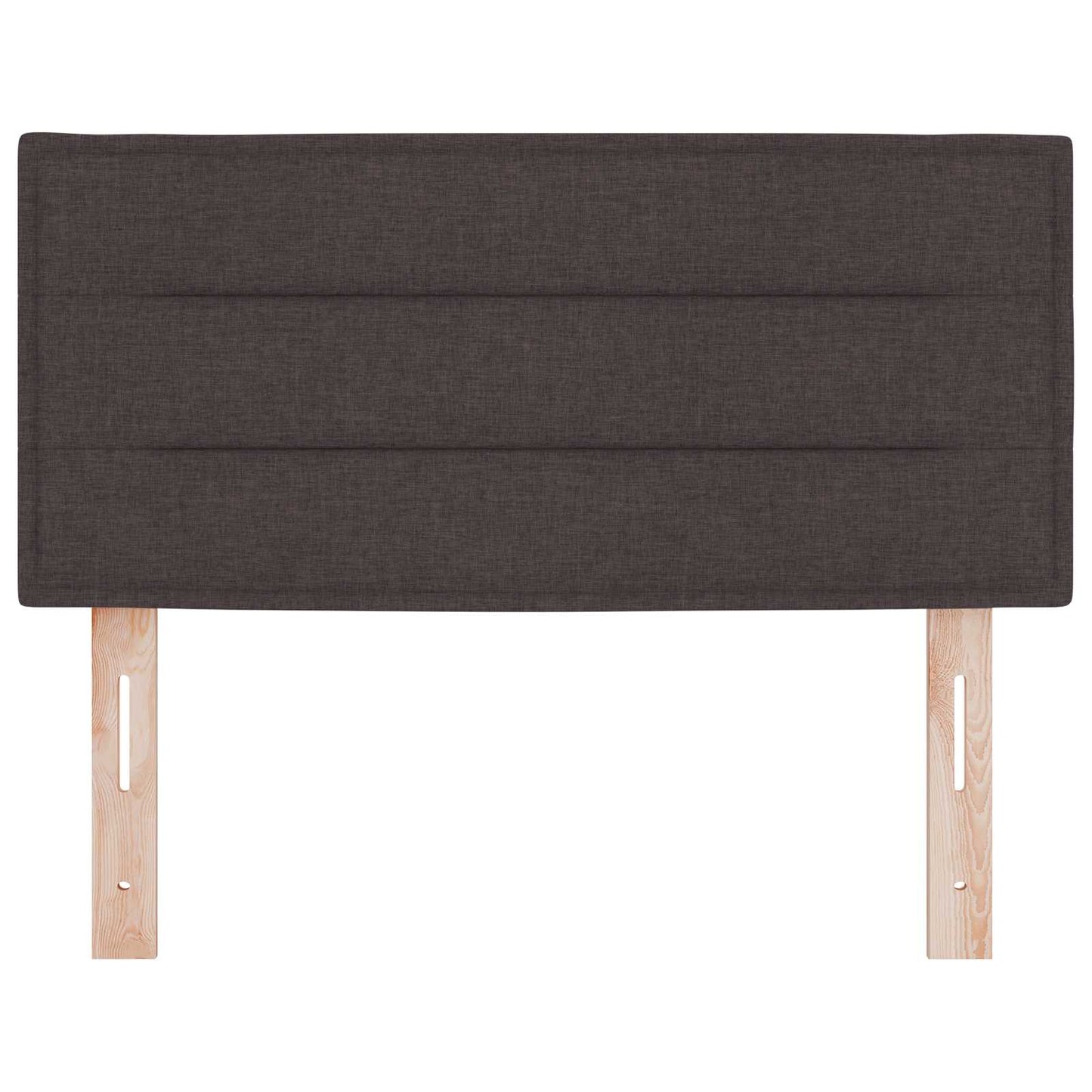 LED Hoofdbord met LED-stripverlichting Donkerbruin 80 cm Stof is nu te koop bij PeponiXL, paradijselijk wonen!