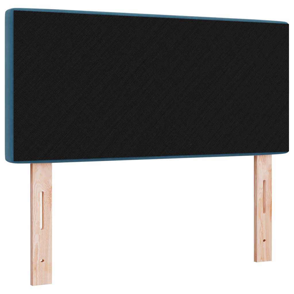 LED Hoofdbord met hoofdeinde Donkerblauw 90 cm Fluweel is nu te koop bij PeponiXL, paradijselijk wonen!