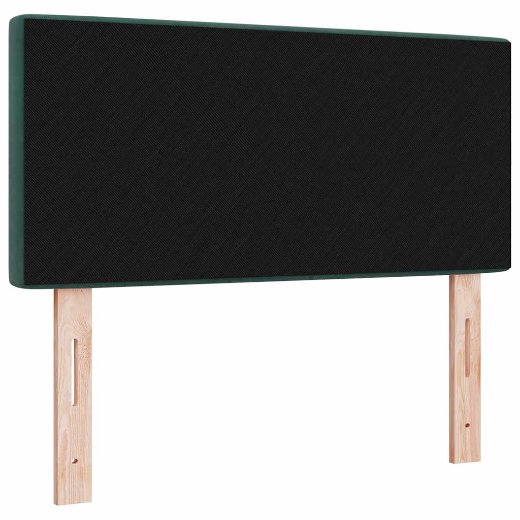 LED Hoofdbord met hoofdeinde Donkergroen 100 cm Fluweel is nu te koop bij PeponiXL, paradijselijk wonen!