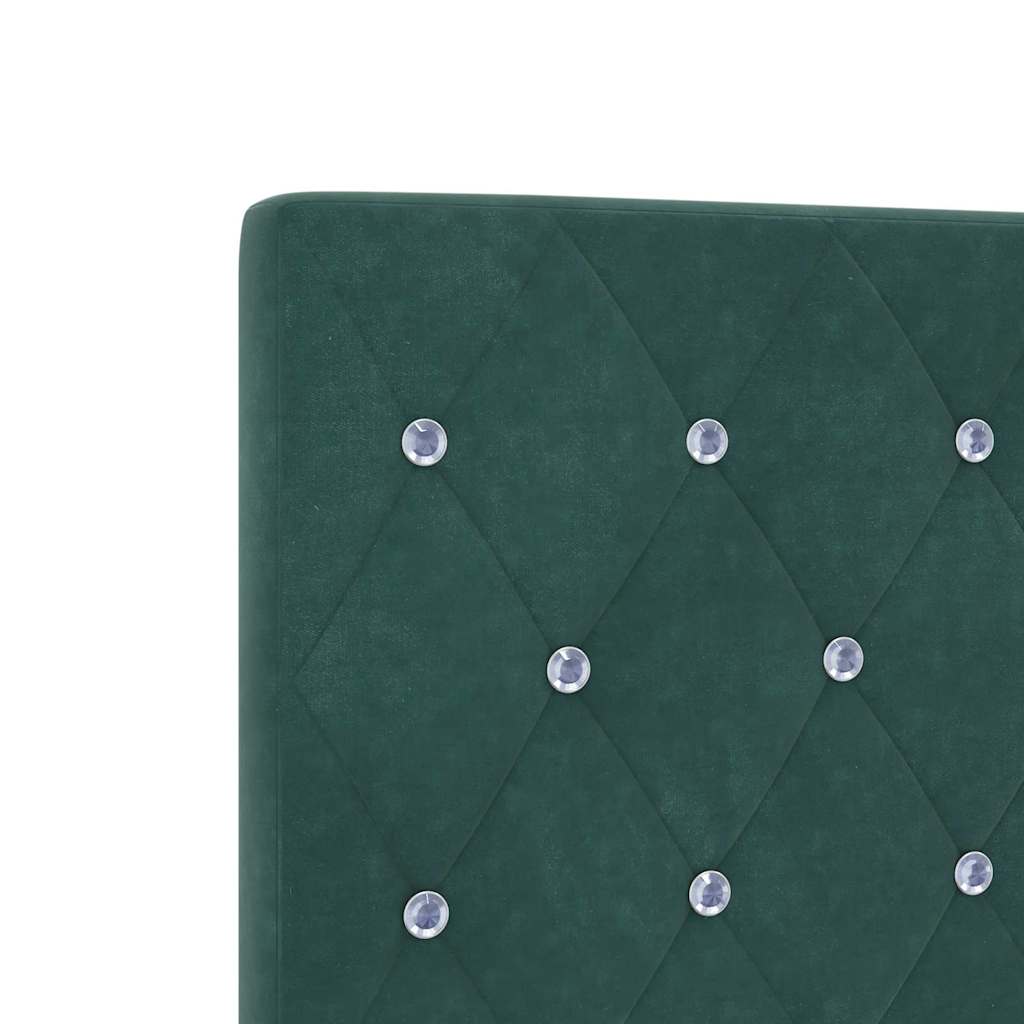 LED Hoofdbord met hoofdeinde Donkergroen 144 cm Fluweel is nu te koop bij PeponiXL, paradijselijk wonen!