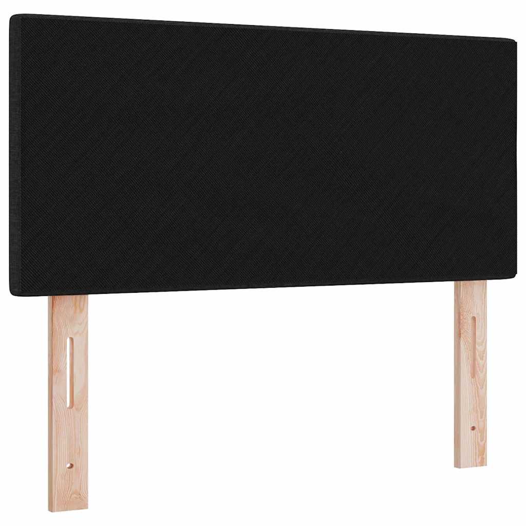 LED Hoofdbord met LED-stripverlichting Zwart 90 cm Stof is nu te koop bij PeponiXL, paradijselijk wonen!