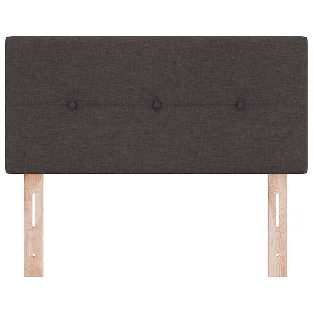 LED Hoofdbord met LED-stripverlichting Donkerbruin 90 cm Stof is nu te koop bij PeponiXL, paradijselijk wonen!