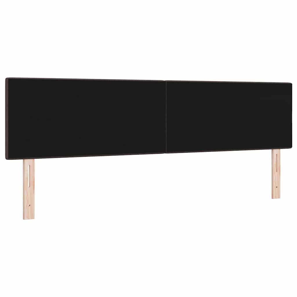 LED Hoofdbord met LED-stripverlichting Donkerbruin 180 cm Stof is nu te koop bij PeponiXL, paradijselijk wonen!