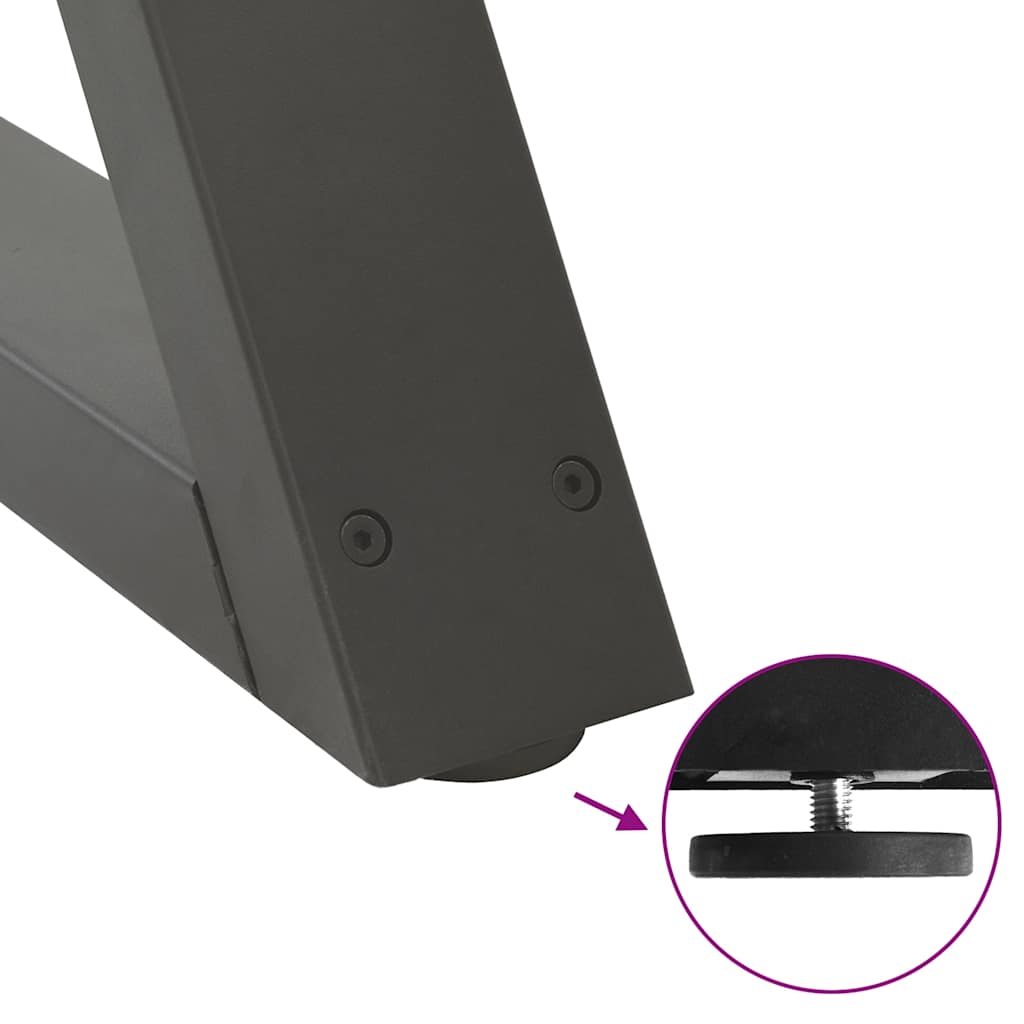 Eettafel 200x100x74 cm ovaal massief eikenhout lichtbruin is nu te koop bij PeponiXL, paradijselijk wonen!