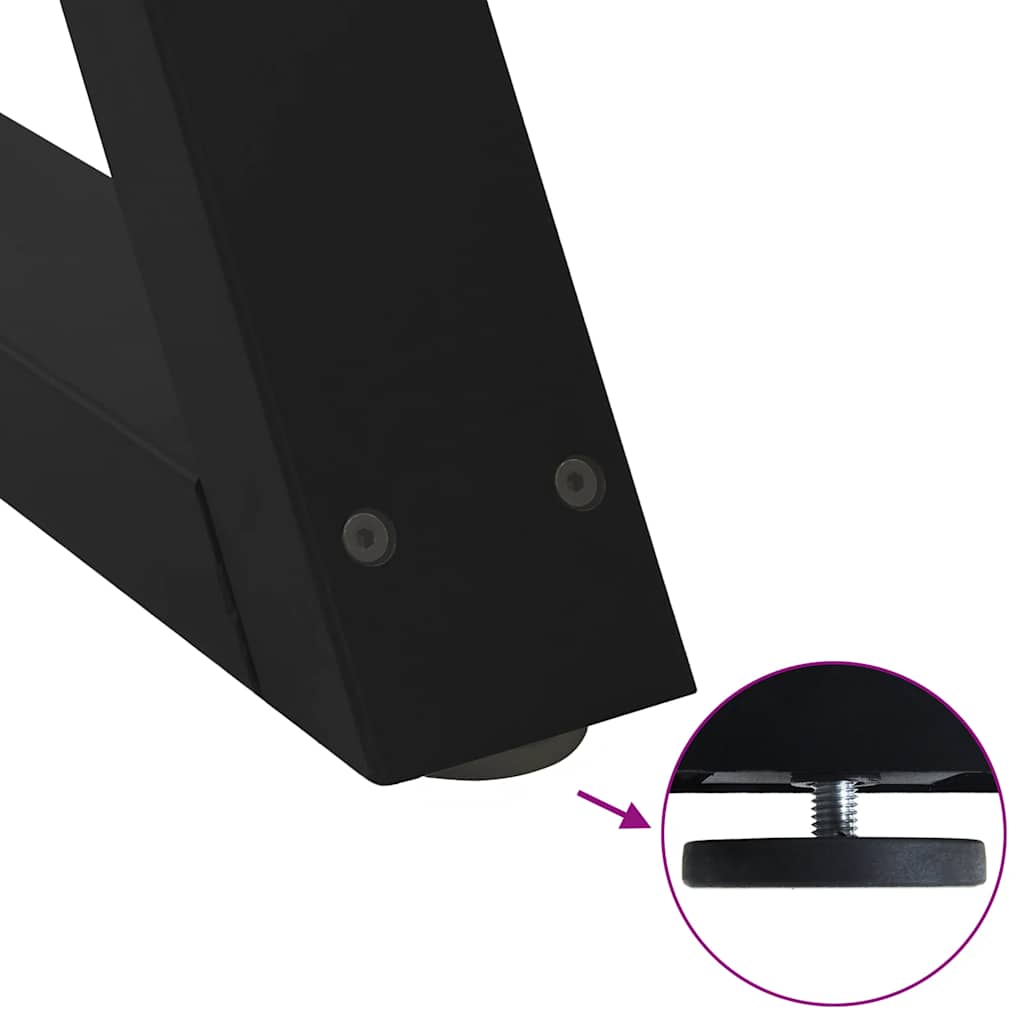 Eettafel 200x100x74 cm ovaal massief eikenhout lichtbruin is nu te koop bij PeponiXL, paradijselijk wonen!