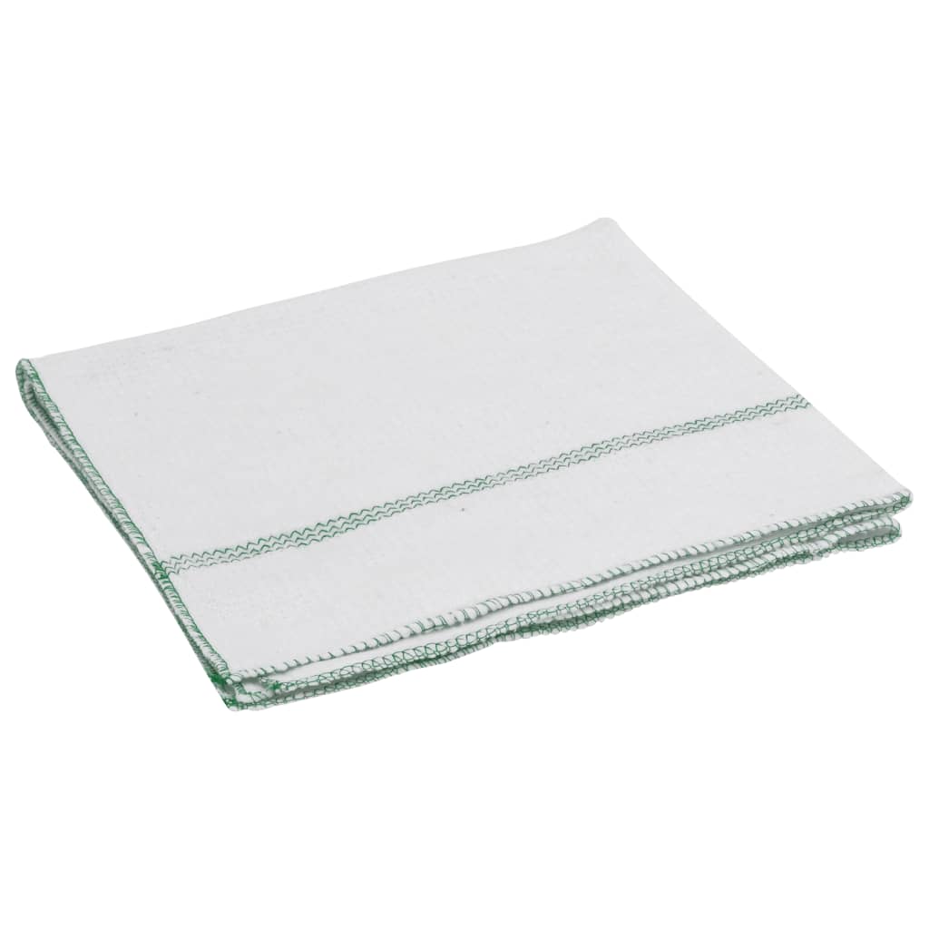 Reinigingsdoeken 50 st gestreept 50x60 cm wit en groen is nu te koop bij PeponiXL, paradijselijk wonen!