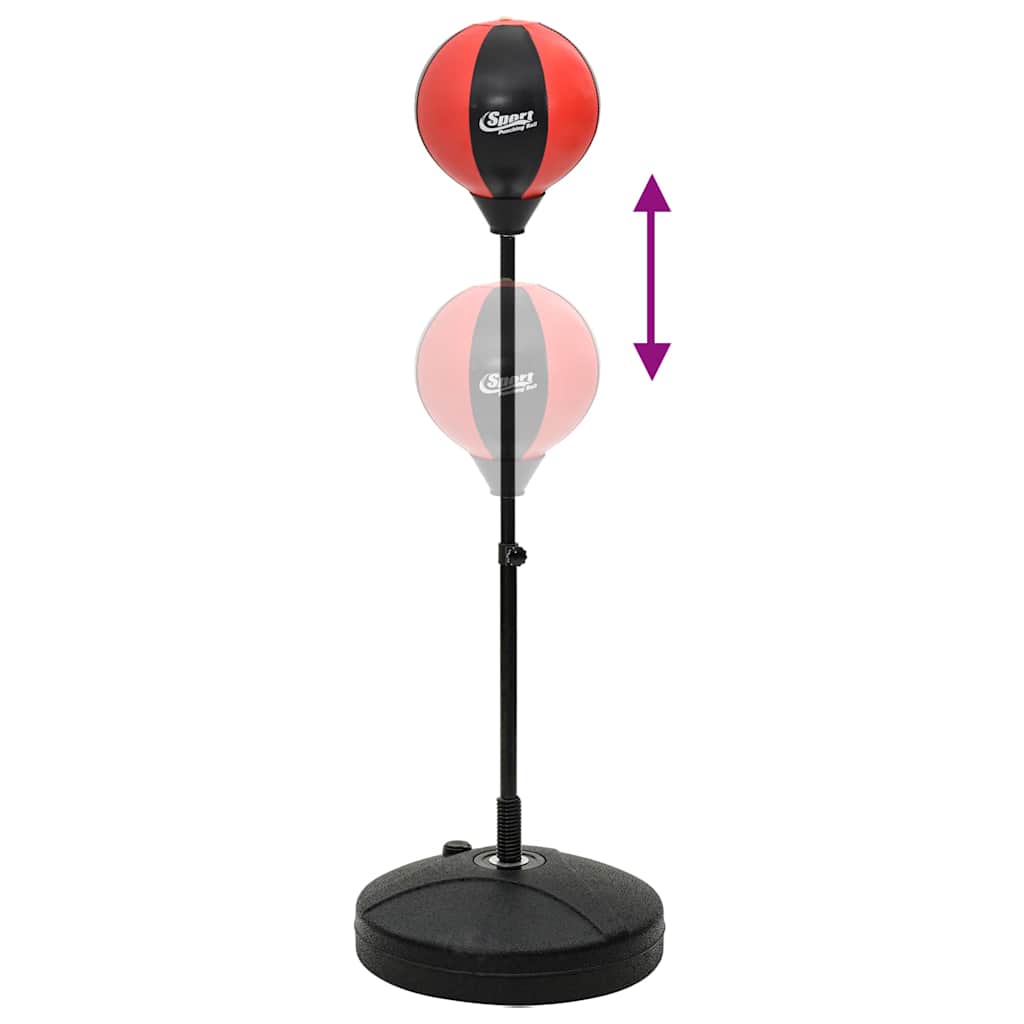 Boksballenset met handschoenen en pomp verstelbaar 81-122 cm is nu te koop bij PeponiXL, paradijselijk wonen!