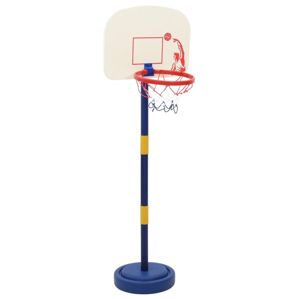 Basketbalstandaard met bal en pomp hoogte verstelbaar 90/121 cm is nu te koop bij PeponiXL, paradijselijk wonen!