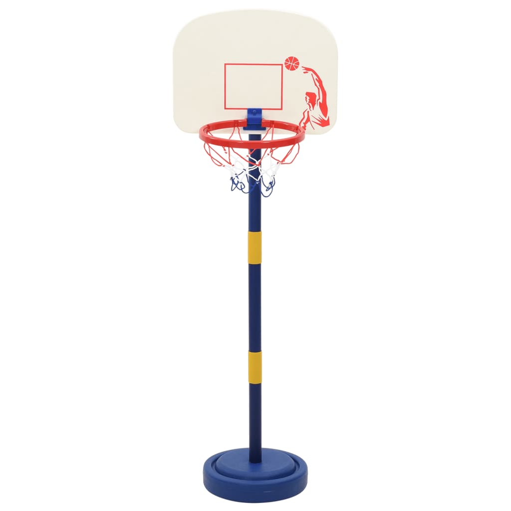 Basketbalstandaard met bal en pomp hoogte verstelbaar 90/121 cm is nu te koop bij PeponiXL, paradijselijk wonen!