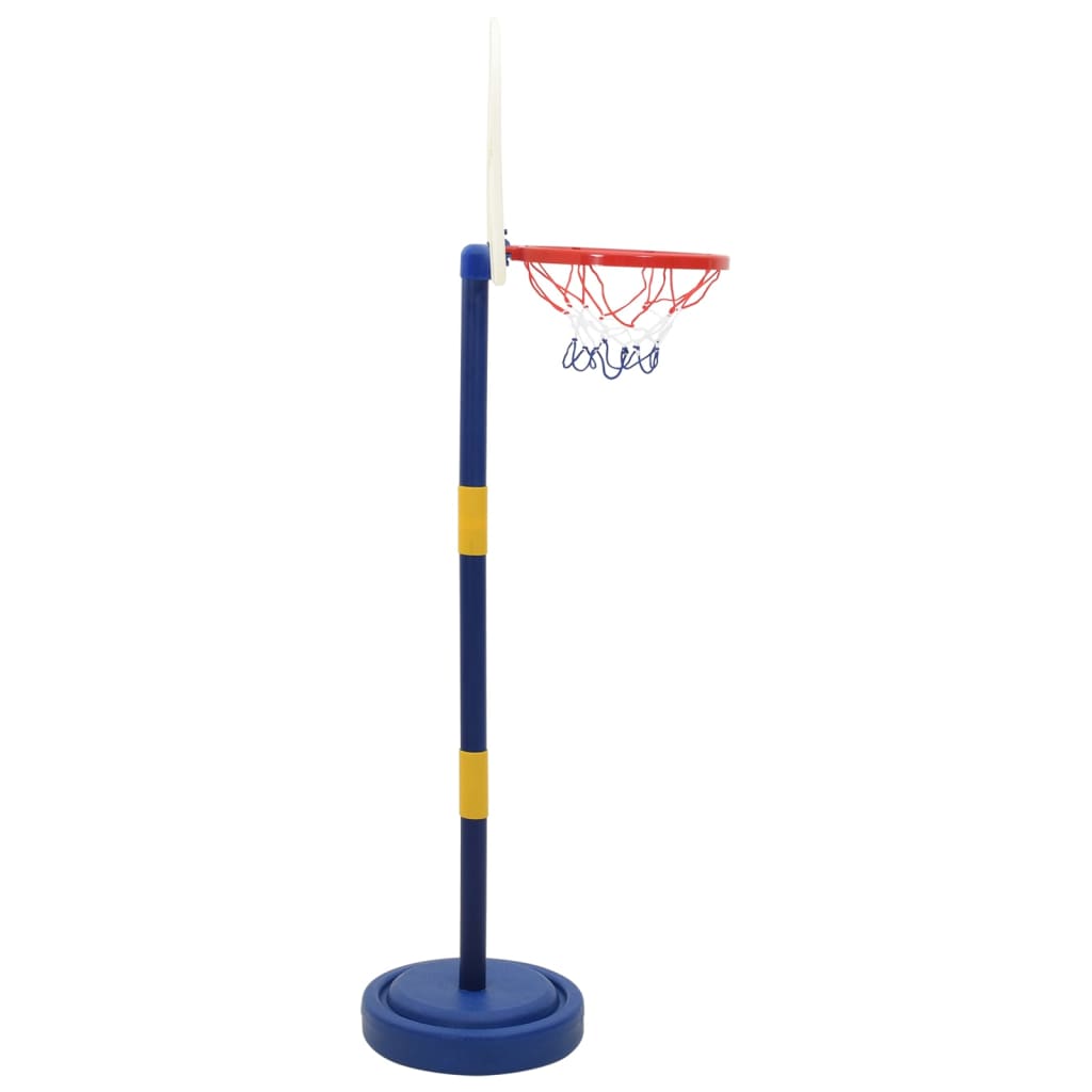 Basketbalstandaard met bal en pomp hoogte verstelbaar 90/121 cm is nu te koop bij PeponiXL, paradijselijk wonen!