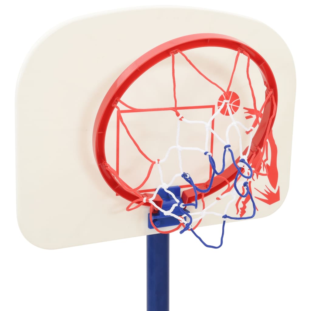 Basketbalstandaard met bal en pomp hoogte verstelbaar 90/121 cm is nu te koop bij PeponiXL, paradijselijk wonen!