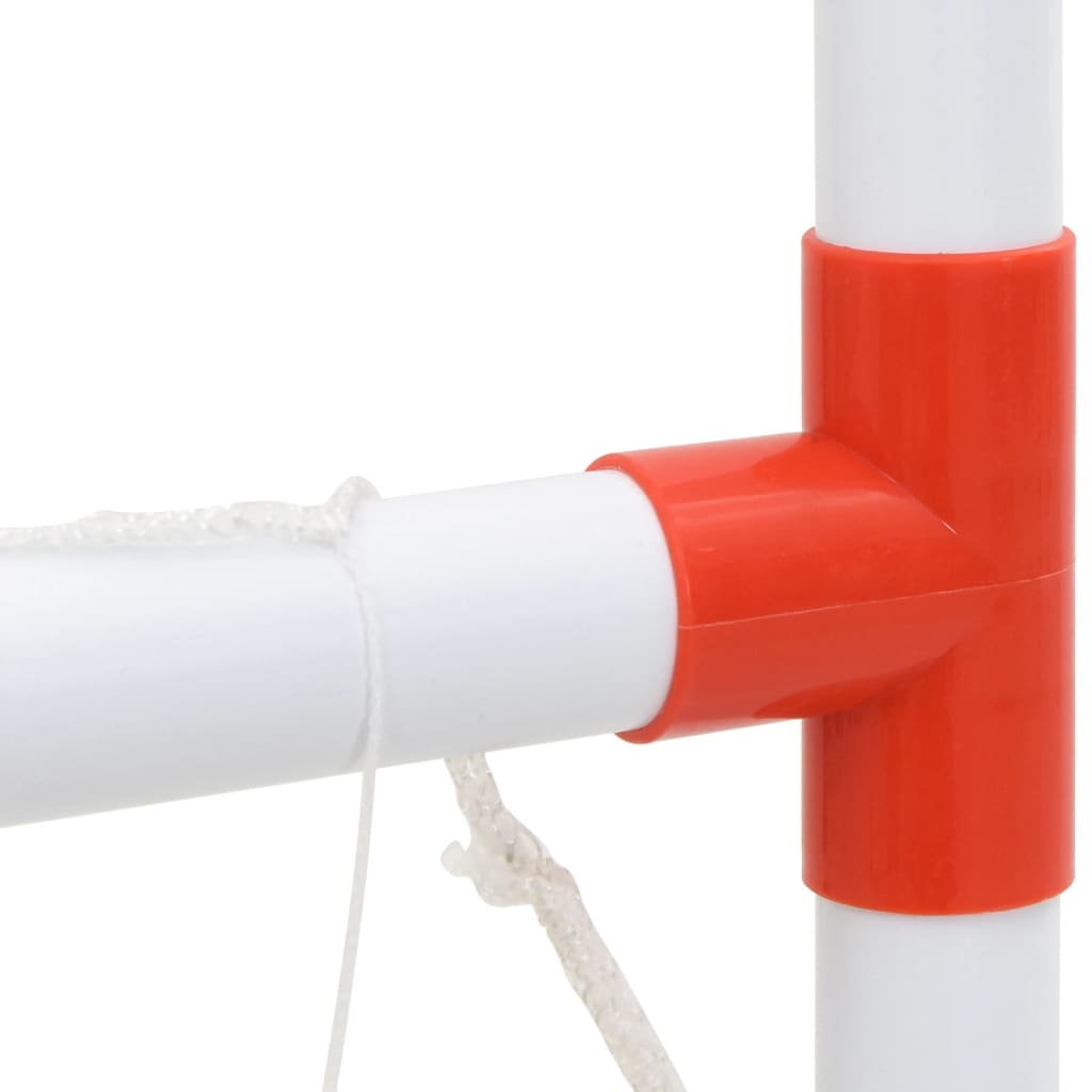 Kindervoetbal- en basketbalset met ballen 98x50x70 cm is nu te koop bij PeponiXL, paradijselijk wonen!