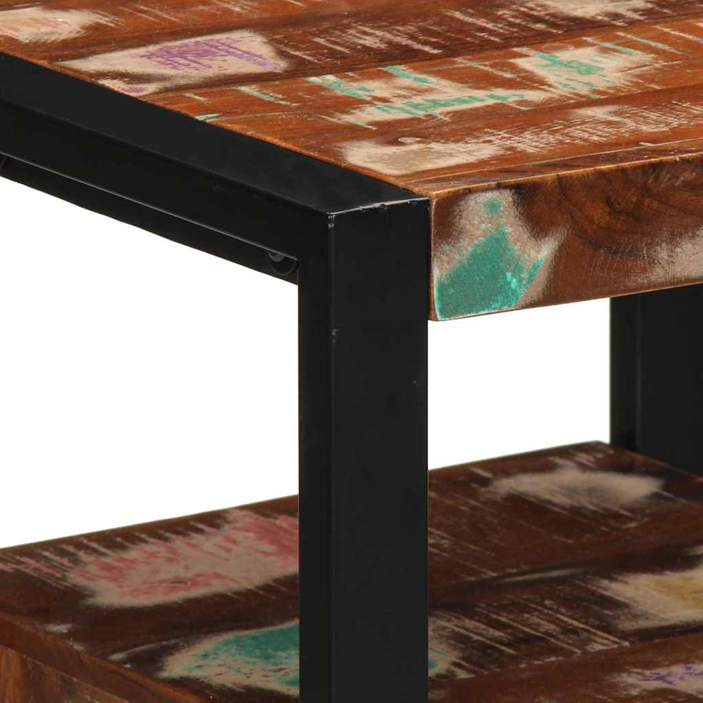 Badkamermeubelset met lade 2 pcs Massief Gerecycled Hout is nu te koop bij PeponiXL, paradijselijk wonen!
