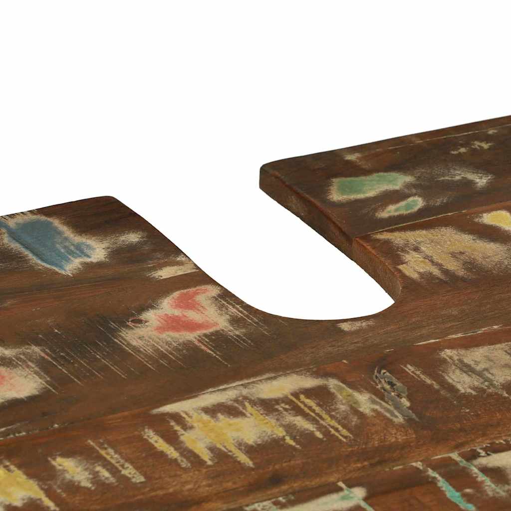 Badkamermeubelset met lade 3 pcs Massief Gerecycled Hout is nu te koop bij PeponiXL, paradijselijk wonen!