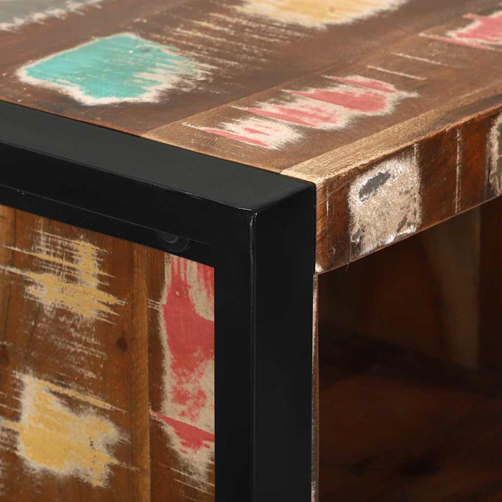 Badkamermeubelset 4 pcs Multikleur Massief gerecycled hout is nu te koop bij PeponiXL, paradijselijk wonen!