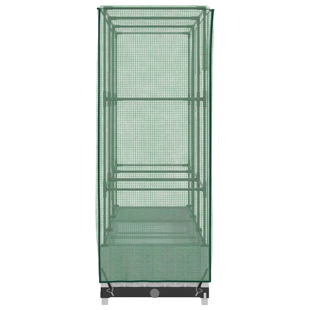 Plantenbak verhoogd met kashoes 120x40x123 cm rattanlook is nu te koop bij PeponiXL, paradijselijk wonen!