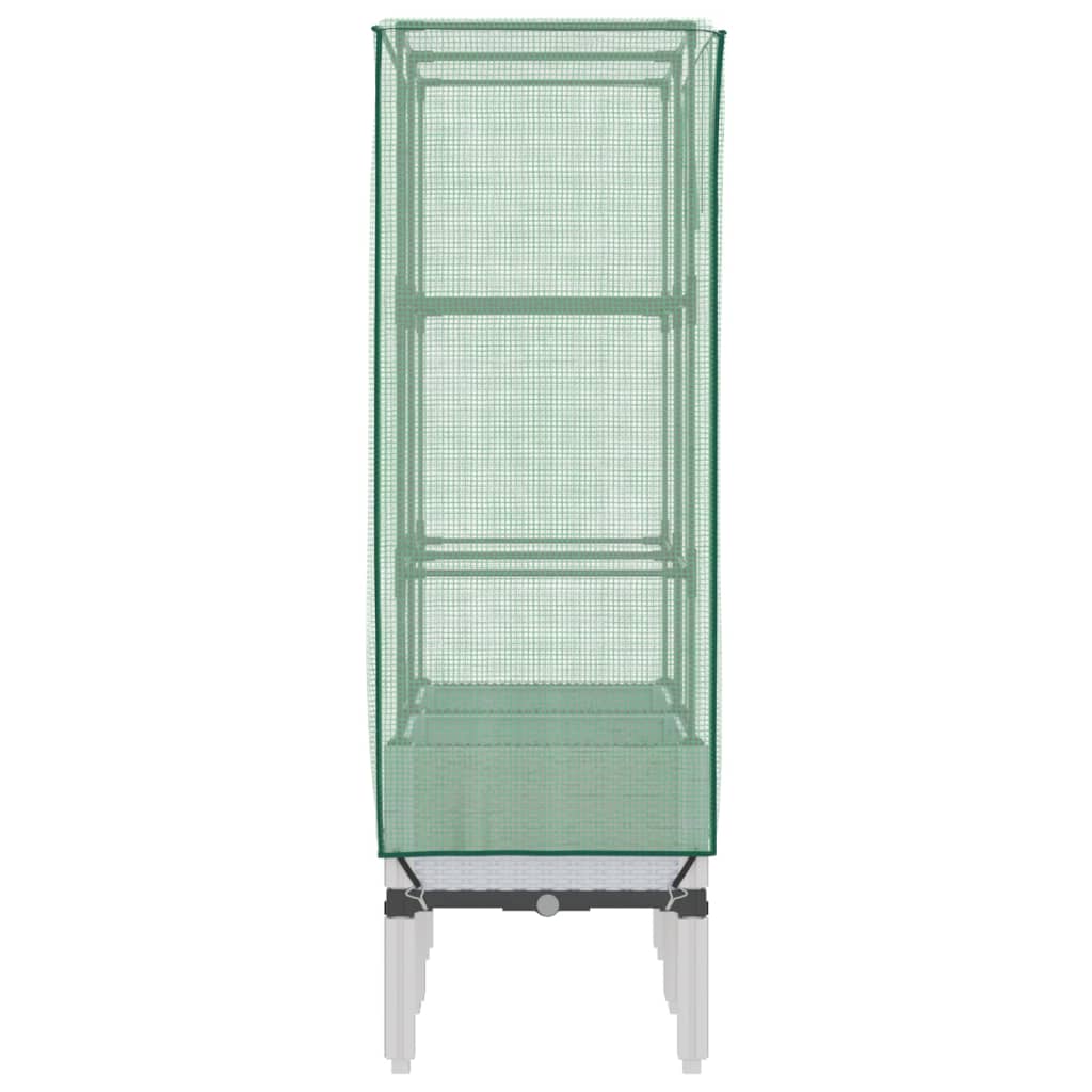 Plantenbak verhoogd met kashoes 80x40x140 cm rattanlook is nu te koop bij PeponiXL, paradijselijk wonen!