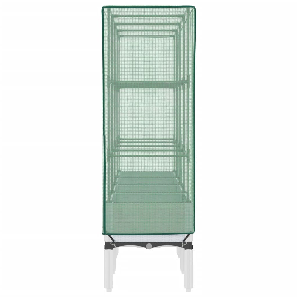 Plantenbak verhoogd met kashoes 160x40x140 cm rattanlook is nu te koop bij PeponiXL, paradijselijk wonen!