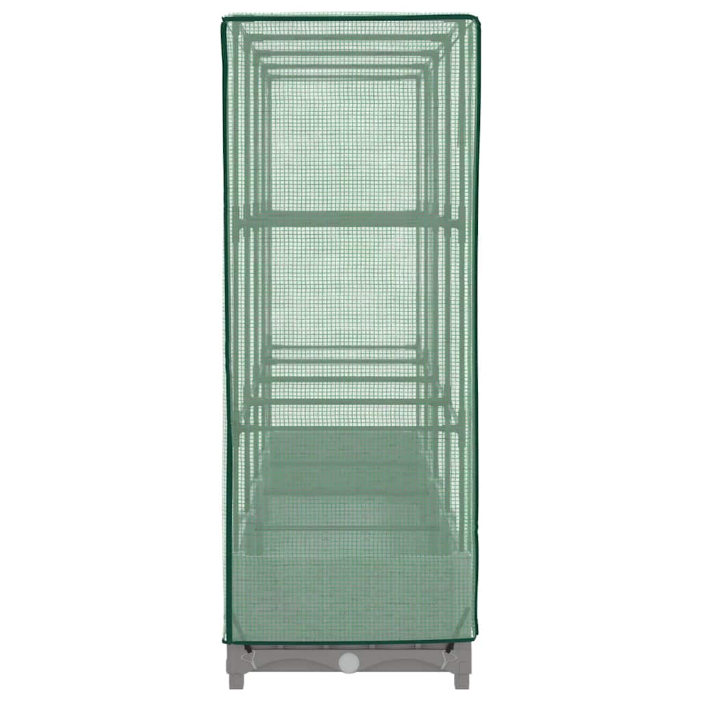 Plantenbak verhoogd met kashoes 160x40x123 cm rattanlook is nu te koop bij PeponiXL, paradijselijk wonen!