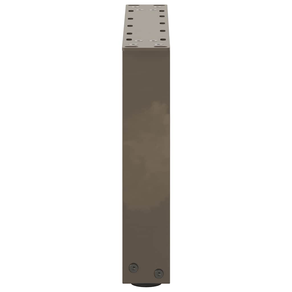 Salontafelpoten 2 st U-vormig 40x(30-31) cm staal naturel is nu te koop bij PeponiXL, paradijselijk wonen!