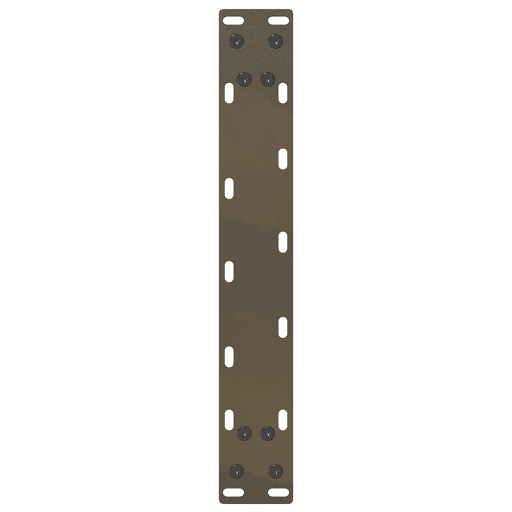 Salontafelpoten 2 st U-vormig 40x(30-31) cm staal naturel is nu te koop bij PeponiXL, paradijselijk wonen!