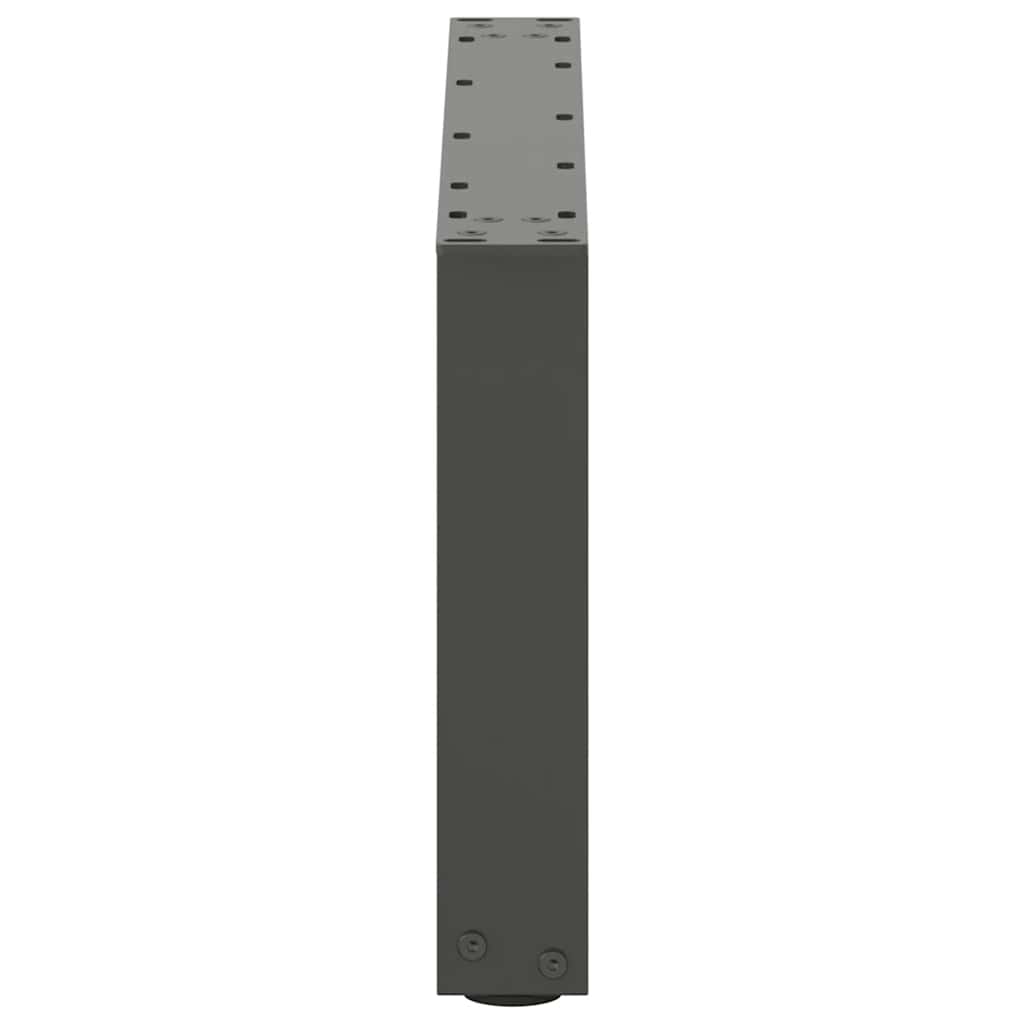 Salontafelpoten 2 st U-vormig 60x(30-31) cm staal antraciet is nu te koop bij PeponiXL, paradijselijk wonen!