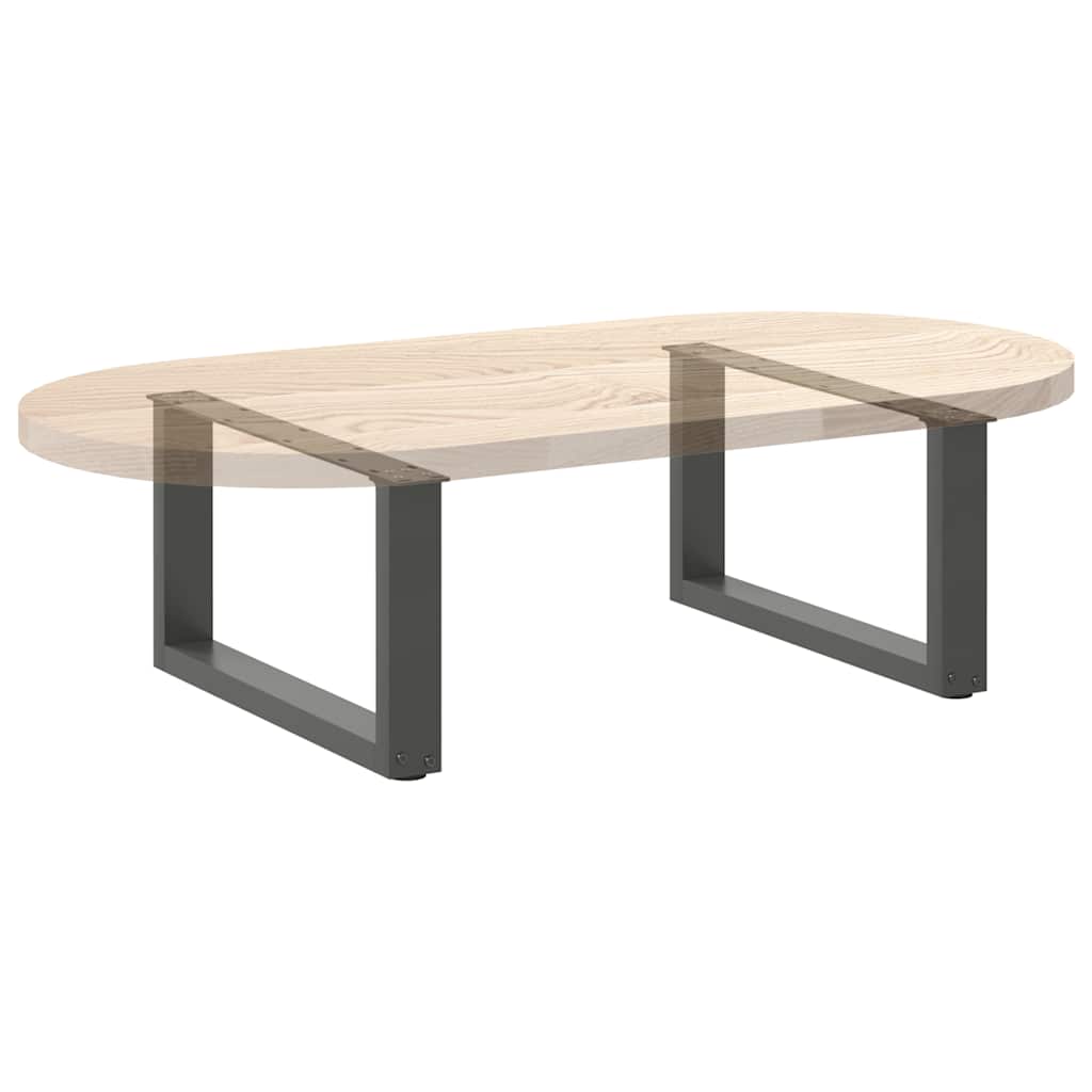 Salontafelpoten 2 st U-vormig 60x(30-31) cm staal antraciet is nu te koop bij PeponiXL, paradijselijk wonen!