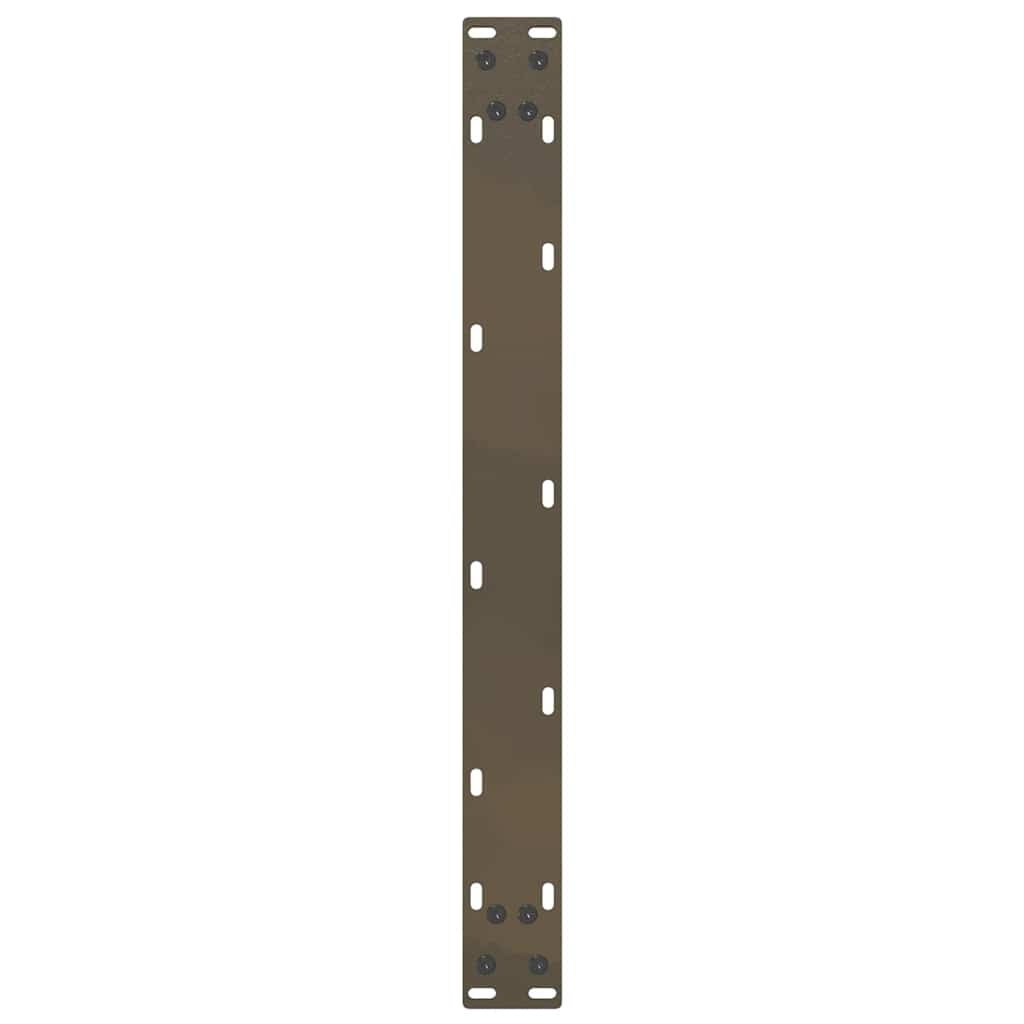 Salontafelpoten 2 st U-vormig 60x(30-31) cm staal naturel is nu te koop bij PeponiXL, paradijselijk wonen!