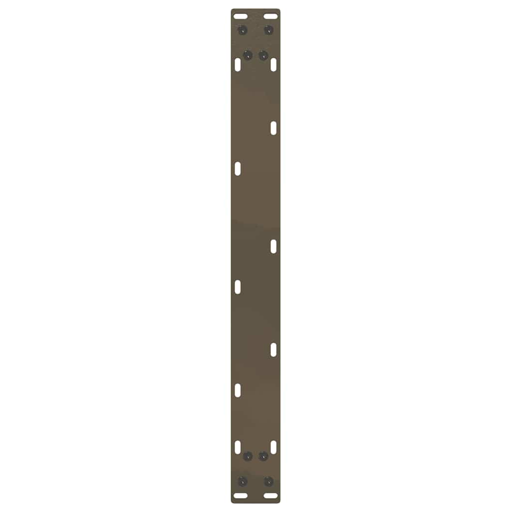 Salontafelpoten 2 st U-vormig 70x(30-31) cm staal naturel is nu te koop bij PeponiXL, paradijselijk wonen!