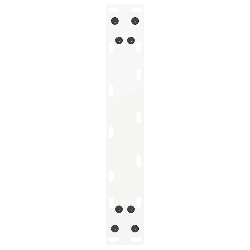 Salontafelpoten 2 st U-vormig 38x(42-43) cm staal wit is nu te koop bij PeponiXL, paradijselijk wonen!