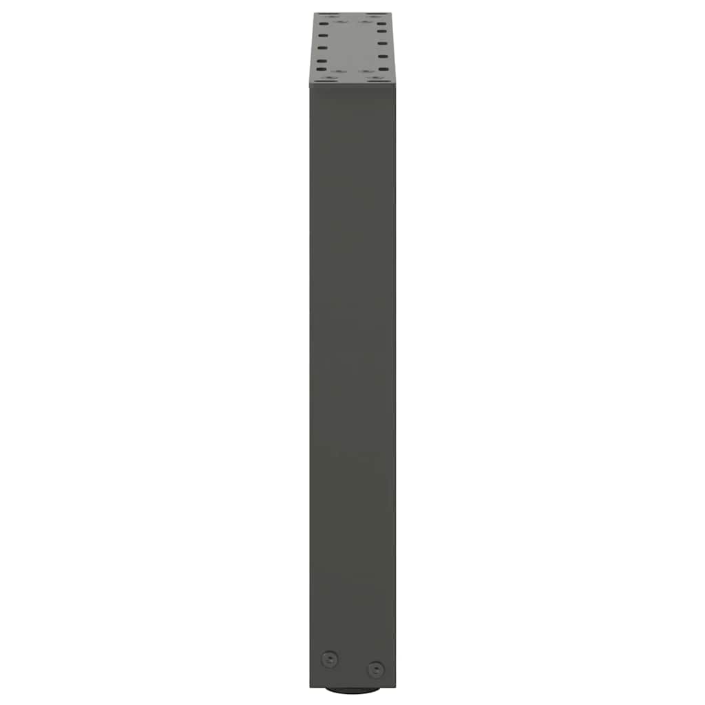 Salontafelpoten 2 st U-vormig 38x(42-43) cm staal antraciet is nu te koop bij PeponiXL, paradijselijk wonen!